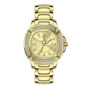 Montres Prestige x Invicta Women's 35mm Gold-Tone Crystal Watch MPW-0188